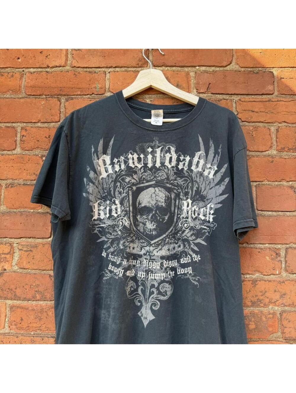 Vintage kid rock bawitsaba affliction style t shirt 2014 XL